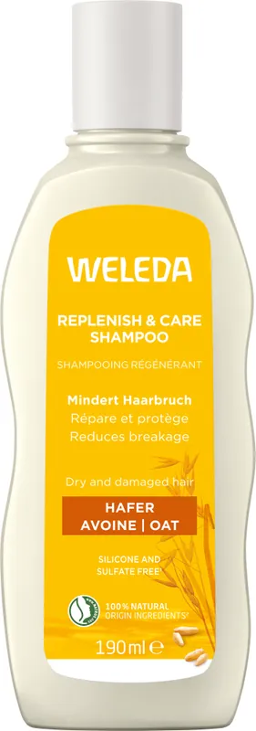 Beliebt Weleda Replenish & Care Shampoo Hafer 190 ml