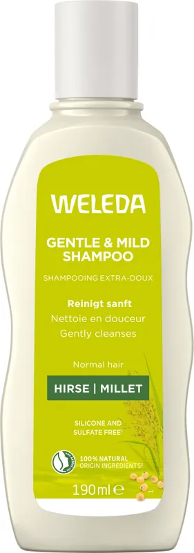 Weleda Gentle & Mild Shampoo Hirse 190 ml Top-Preis