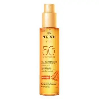 Preisknaller NUXE Sun Sonnenöl Gesicht  Körper LSF 50 150 ml
