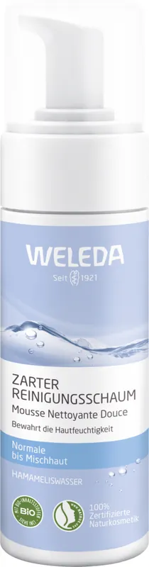 Markenprodukt Weleda Zarter Reinigungsschaum