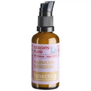Sale Benecos Gesichtsfluid Wildrose 50 ml