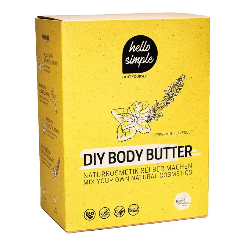 Bestseller DIY Set - Body Butter Pfefferminz-Lavendel