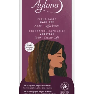 Ayluna Pflanzenhaarfarbe Nr. 80 Kaffeebraun 100 g Saisonangebot