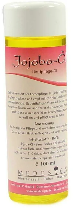 Jojoba Öl 100% Naturrein 100 ml Highlight