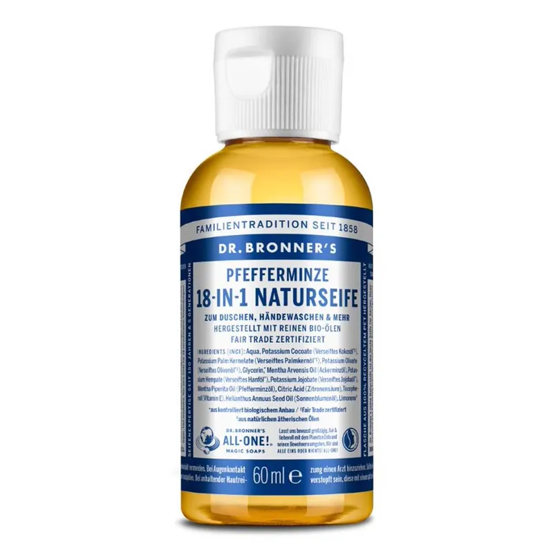 Top-Seller Pfefferminze - 18in1 Naturseife 60ml