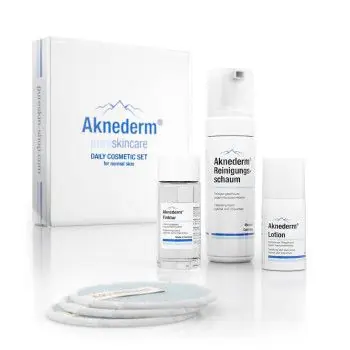 Neue Kollektion AKNEDERM Daily Cosmetic Set normal skin 1 P
