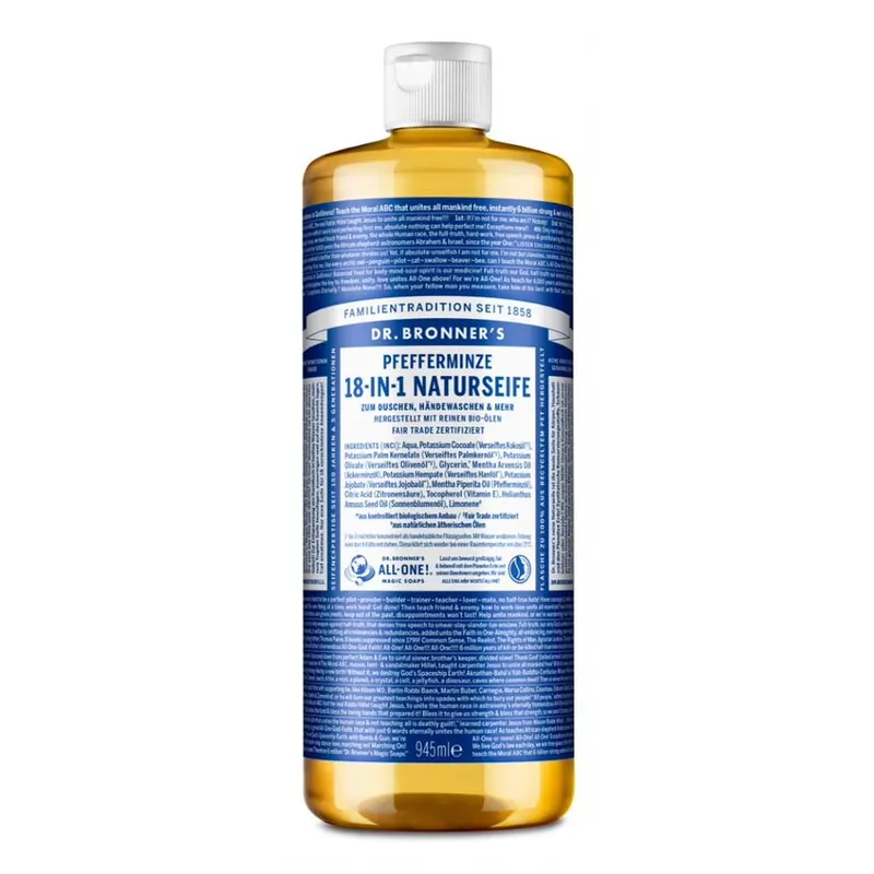 Pfefferminze - 18in1 Naturseife 945ml Neue Kollektion