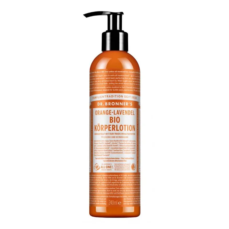 Schnäppchen Orange-Lavendel - Bio Körperlotion 240ml