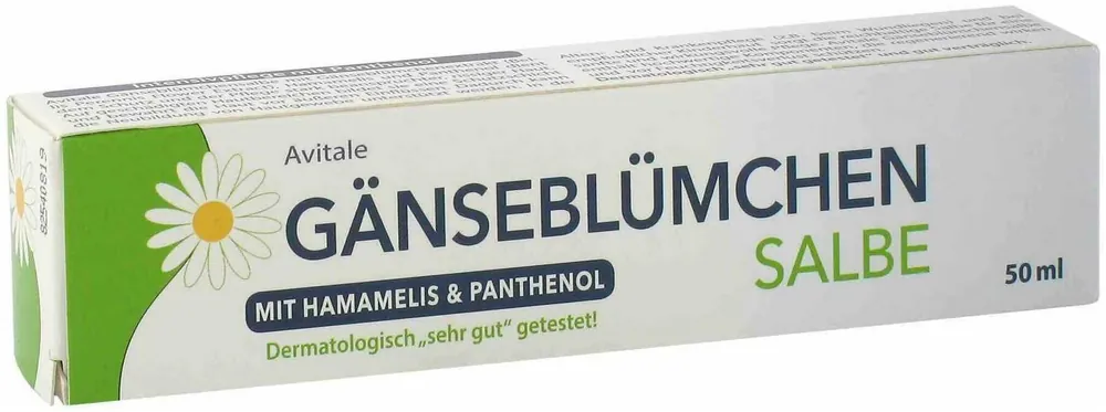 Günstig Gänseblümchen Salbe Mit Hamamelis & Panthenol 50 G