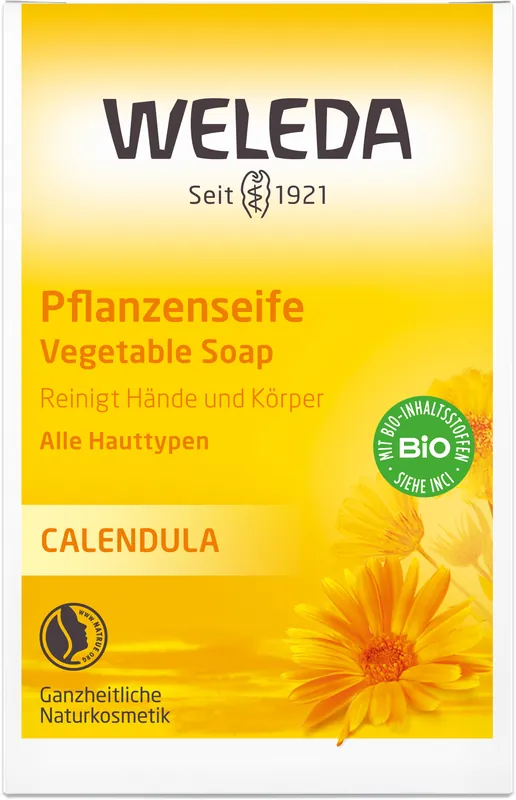 Weleda Calendula-Pflanzenseife 100 g Finale Aktion