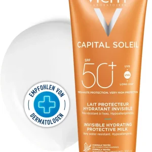 Saisonangebot Vichy Ideal Soleil 300 ml Sonnenmilch für die ganze Familie LSF 50+
