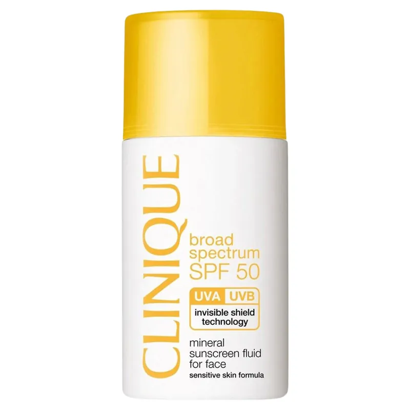Clinique Sun Mineral Sunscreen Fluid for Face SPF 50 Must-Have