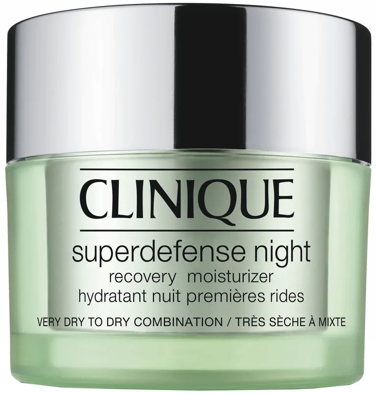 Clinique Superdefense Recovery Moisturizer Night Cream (Type 1,2) Beliebt