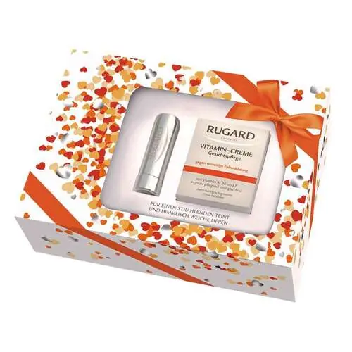 Rugard Geschenkset Vitamin Creme + Lippenpflege, 1 St Gratis Versand