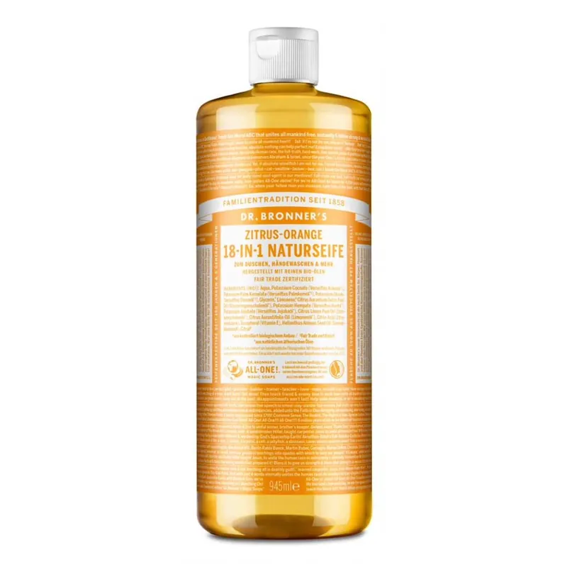 Meistverkauft Zitrus-Orange - 18in1 Naturseife 945ml