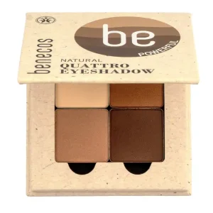 Knallerangebot benecos Quattro Eyeshadow coffee & cream