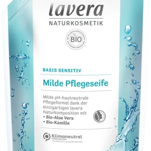 lavera Nachfüllbeutel basis sensitv milde Pflegeseife 500 ml Neu