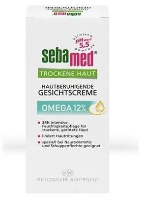 Saisonangebot Sebamed Trockene Haut Omega 12% 50 ml Gesichtscreme
