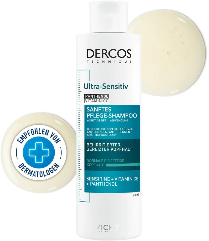 Vichy Dercos Ultra Sensitiv 200 ml Shampoo Neu Im Sortiment
