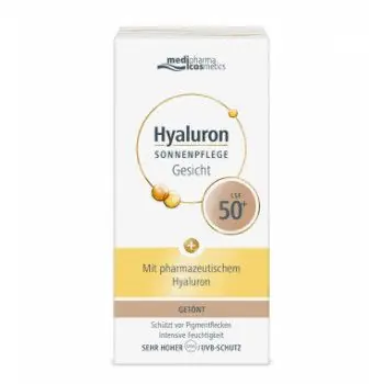 HYALURON SONNENPFLEGE Gesicht LSF 50+ getönt 50 ml Heißes Angebot