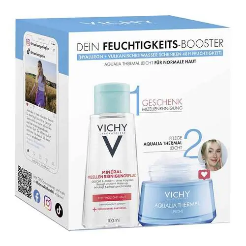 Aktuell Vichy Aqualia Thermal leicht + PT Mizelle Coffret, 1 P
