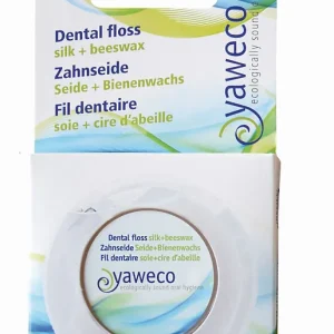 Bestseller yaweco Zahnseide aus reiner Seide mit Bienenwachs 120 m (3x40 m)