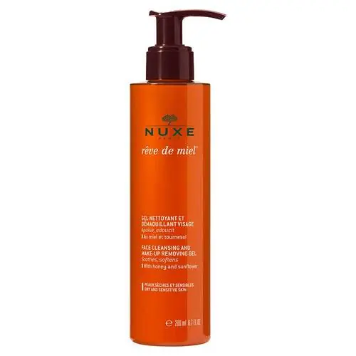 Sichere Zahlung Nuxe Reve de Miel Gel Nettoyant et Demaquillant, 200 ml