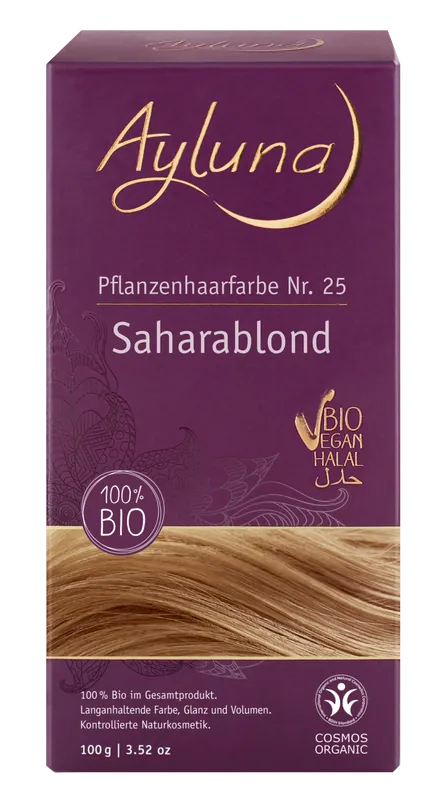Bestseller Ayluna Pflanzenhaarfarbe Nr. 25 Saharablond 100 g