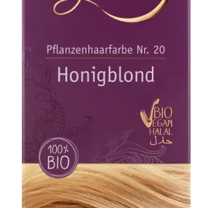 Kostenloser Rückversand Ayluna Pflanzenhaarfarbe Nr. 20 Honigblond 100 g