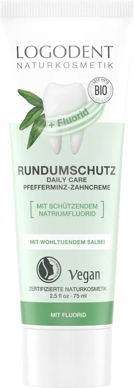 Neu Im Sortiment Logona EXTRAFRISCHER RUNDUMSCHUTZ daily care Pfefferminz-