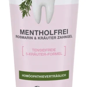 Finale Aktion Logona MENTHOLFREI Rosmarin & Kräuter Zahngel