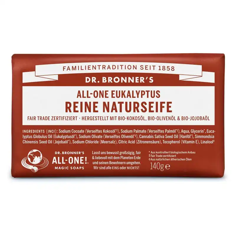Direktkauf Eukalyptus - All-One Reine Naturseife 140g