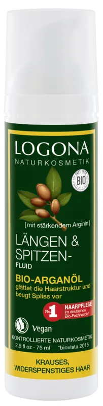Logona Längen und Spitzenfluid Bio-Arganöl Preisreduziert