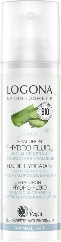 Logona CLASSIC Hyaluron Hydro Fluid Bio-Aloe Vera & Hyaluronsäure 30 ml Nur Für Kurze Zeit
