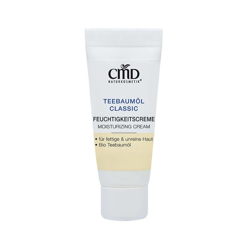 Teebaumöl - Feuchtigkeitscreme Probiergröße 5ml Beliebt