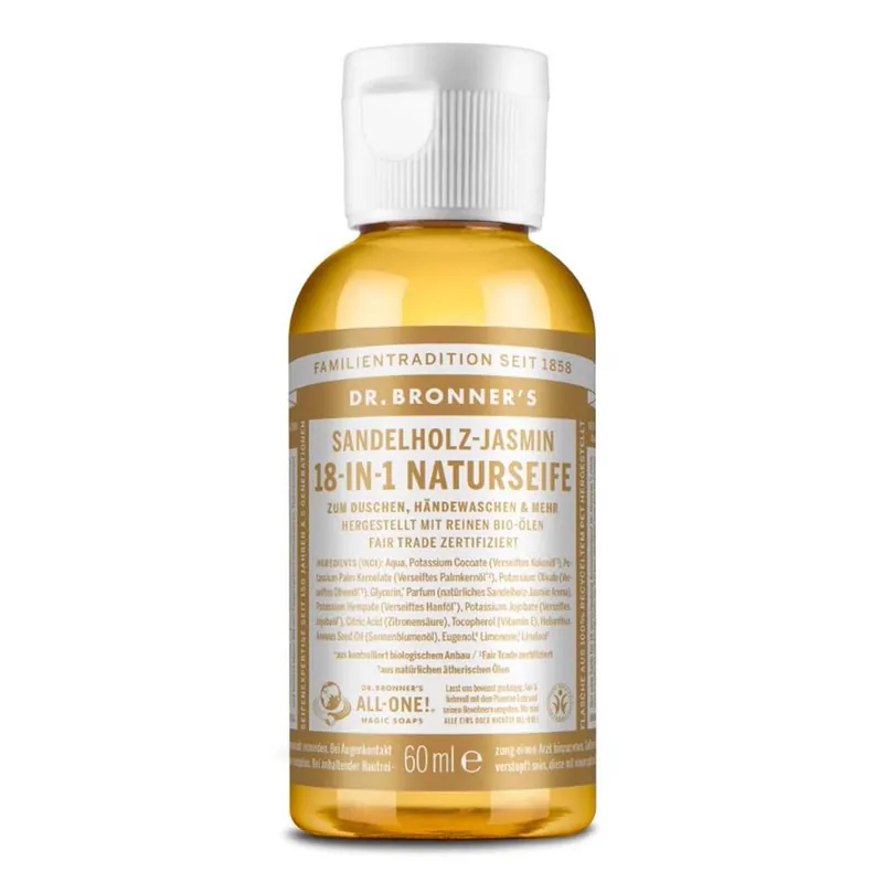 Kracherpreis Sandelholz-Jasmin - 18in1 Naturseife 60ml