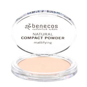 benecos Natural Compact Powder porcelain 9 g Nur Heute