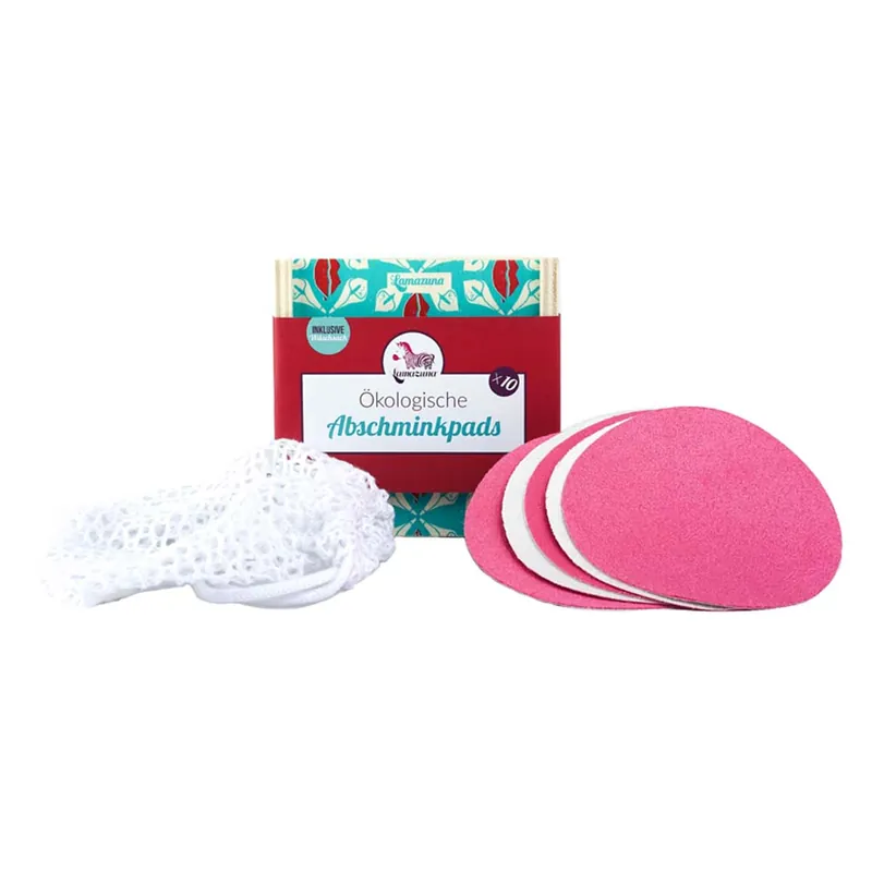 Ökologische Abschminkpads - Box Neue Kollektion