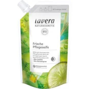 LAVERA Pflegeseife frisch Bio Limette+Zitr.gr.NF 500 ml Zertifiziert