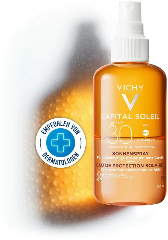 Bestpreis Vichy Ideal Soleil bräunungsintensivierendes Sonnenspray LSF 30 200 ml