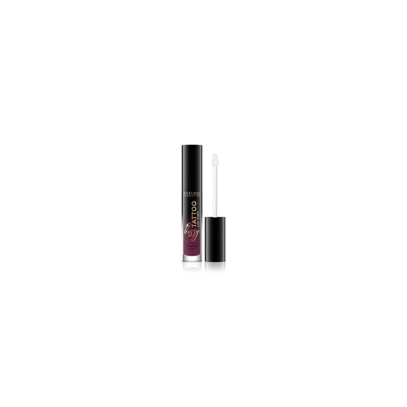 Abverkauf Eveline Kissy Tattoo Lip Tint Langanhaltender flüssiger Lippenstift /03/ Dirty Berry