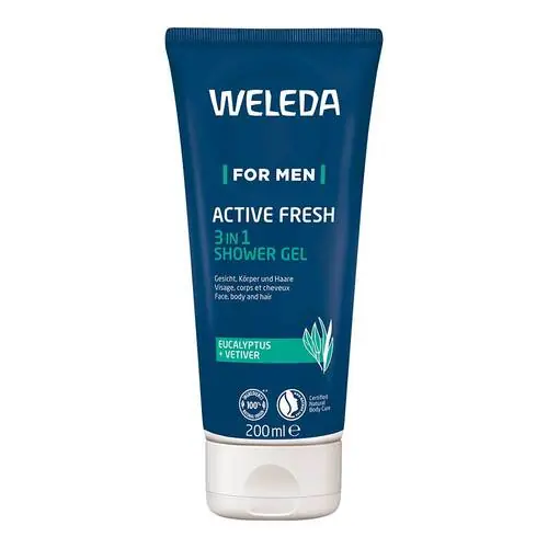 Weleda for Men Active Fresh 3in1 Shower Gel, 200 ml Direktkauf