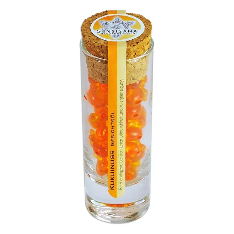 Neu Im Sortiment Gesichtsöl Kukuinuss - 50 Kapseln