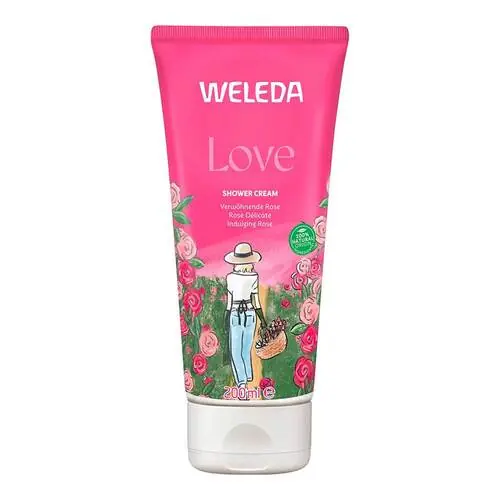 Weleda Love Shower Cream Rose, 200 ml Kostenloser Rückversand
