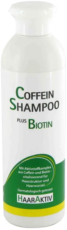 Coffein Shampoo + Biotin 250 ml Zertifiziert