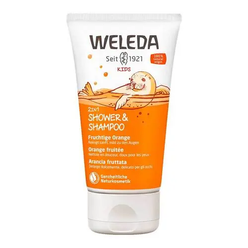 Weleda Kids 2in1 Shower & Shampoo fruchtige Orange, 150 ml Direktkauf