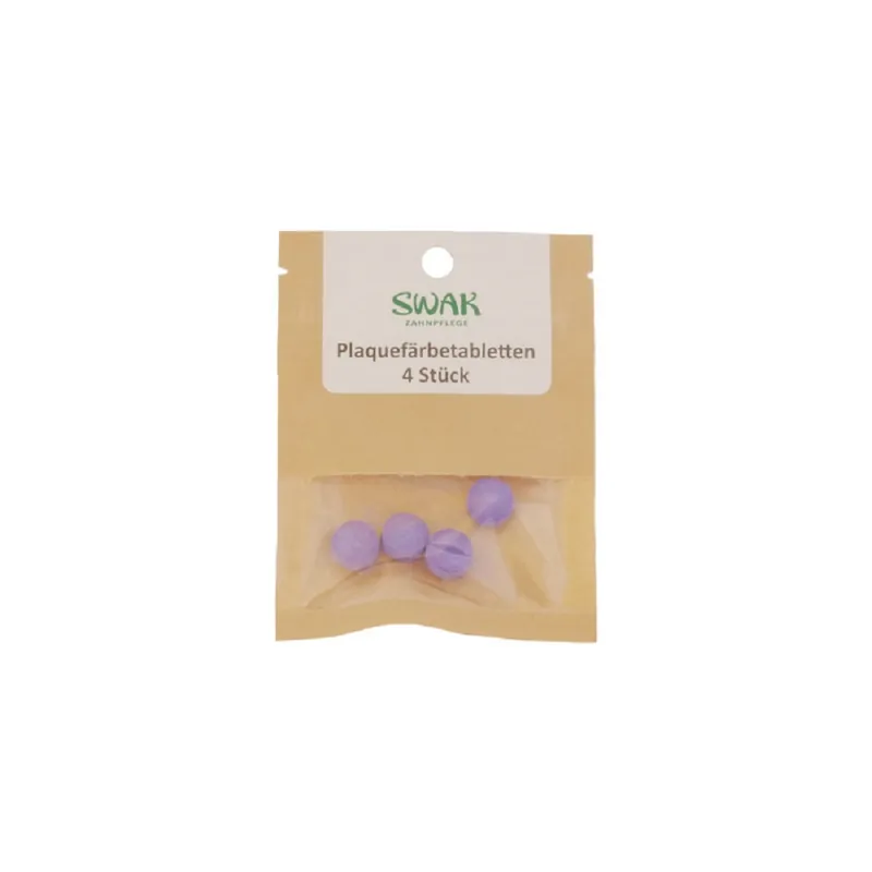 Plaque-Färbetabletten 4 Stk. Begrenztes Angebot