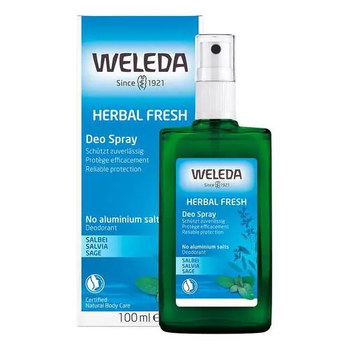 Weleda Herbal Fresh Deo Spray Salbei, 100 ml Zertifiziert