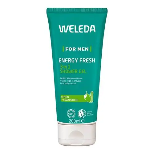 Weleda for Men Energy Fresh 3in1 Shower Gel, 200 ml Jetzt Bestellen