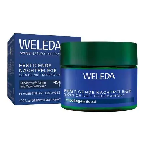 Weleda festigende Nachtpflege blauer Enzian & Edelweiss, 40 ml Begrenztes Angebot